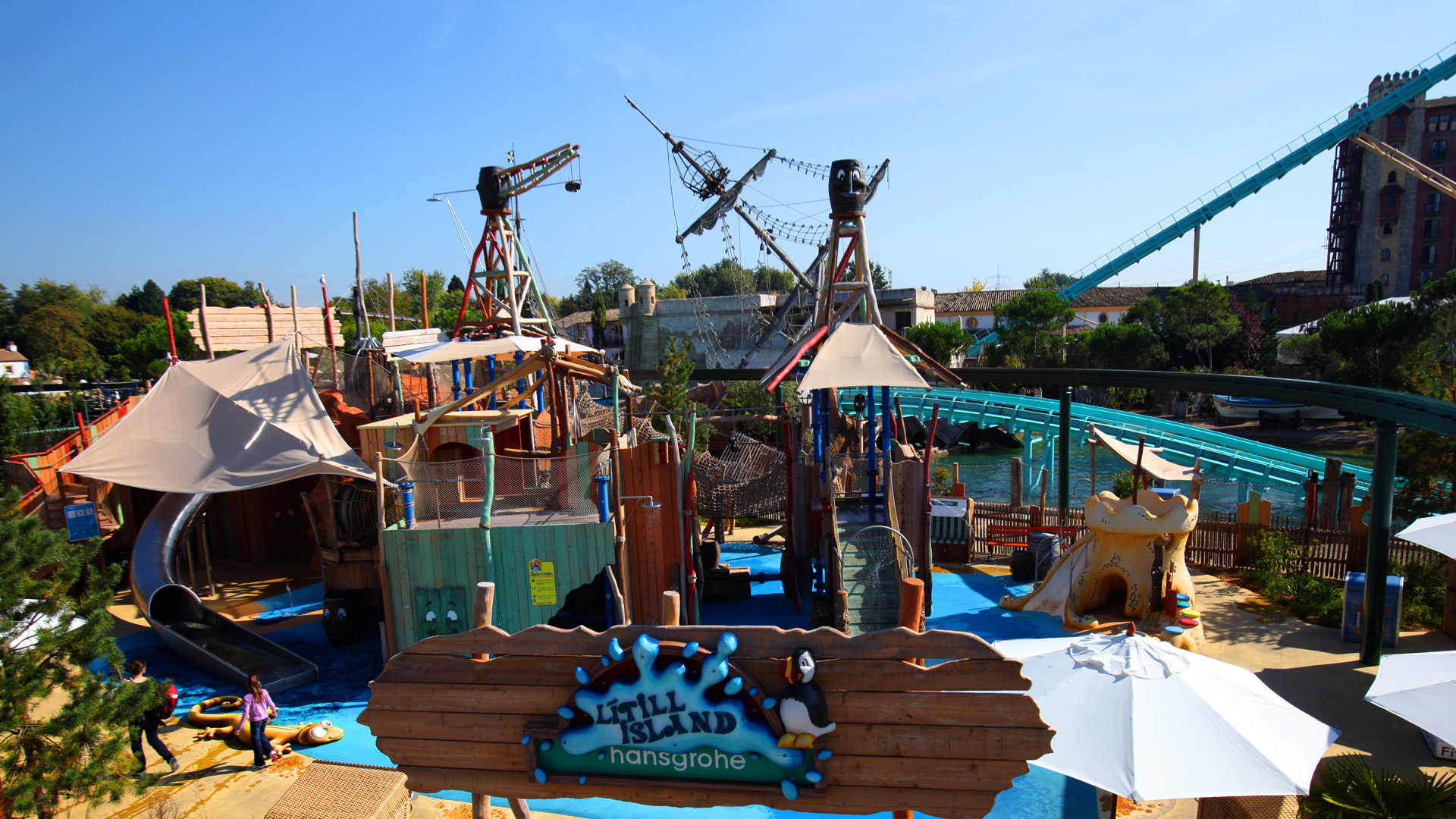 Lítill Island – Aire de jeux aquatiques hansgrohe